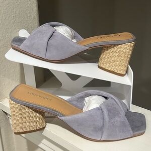 Lisa Vicky Women's Elegant Lavender Heels